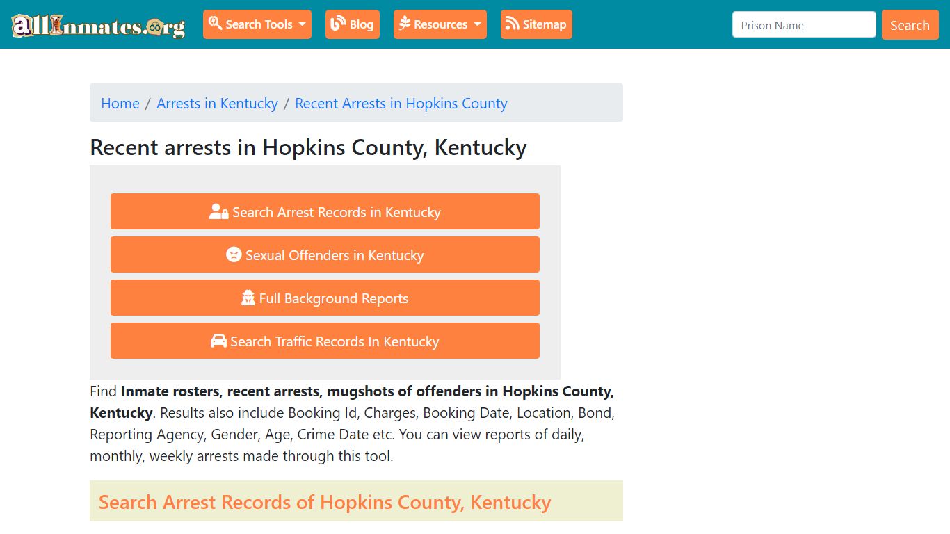 Recent arrests in Hopkins County, Kentucky | Mugshots, Rosters, Inmates ...